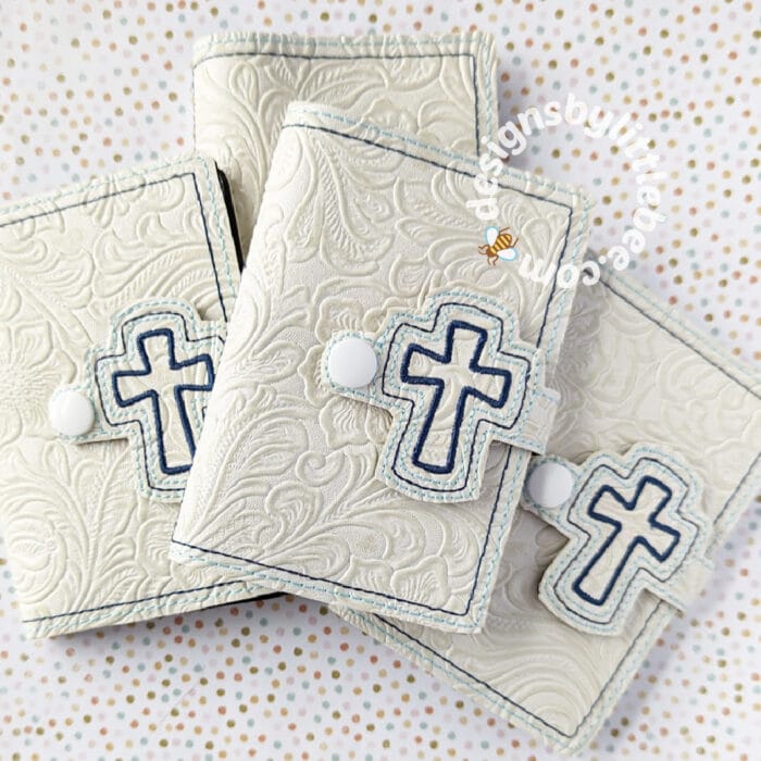 Cross Mini Composition Book Snap Cover - Image 2