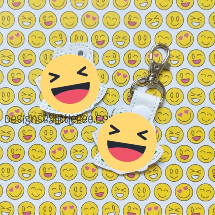 Leaf Snap Tab & Eyelet Key Fobs (Censored - Adult)