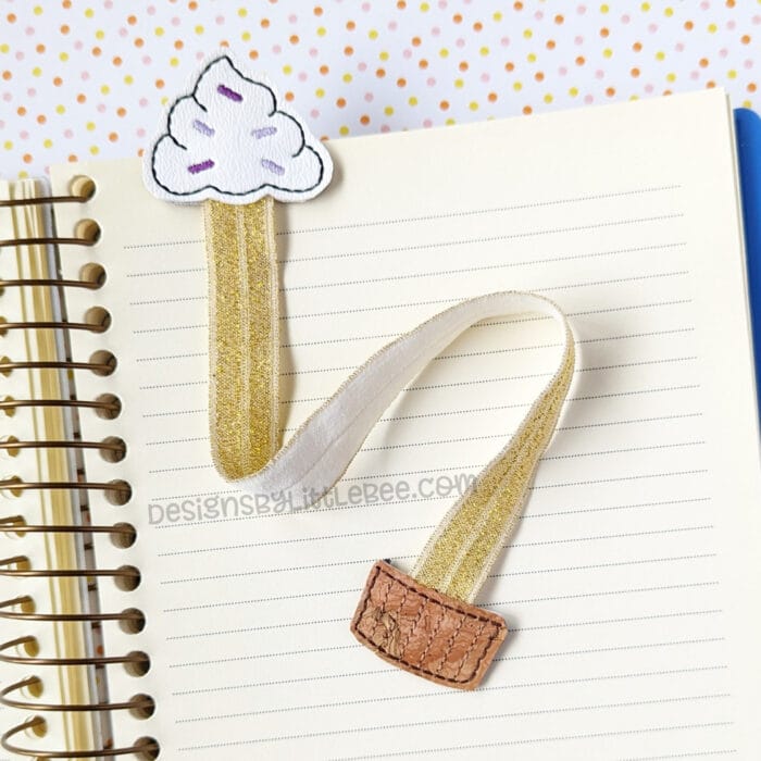 Cupcake Split ITH Bookmark