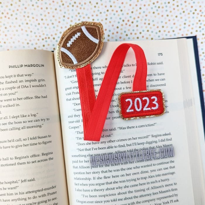 Football Split ITH Bookmark
