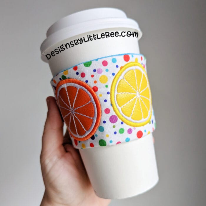 Citrus Coffee Wrap / Sleeve
