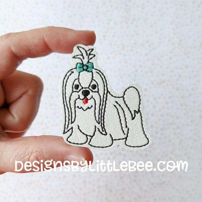 Long Hair Shih Tzu Feltie