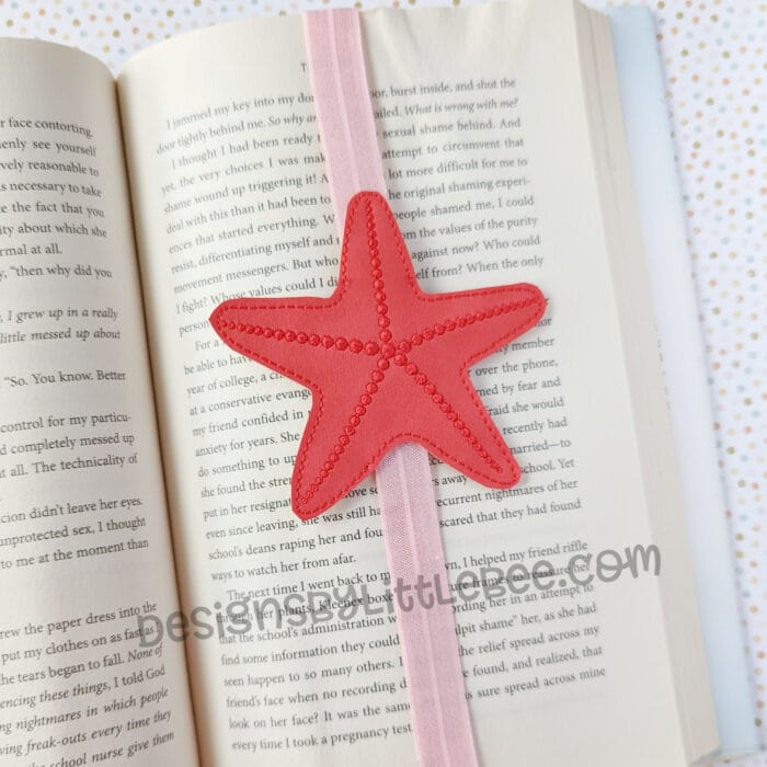 Starfish Planner Band, Bookmark, Book Band