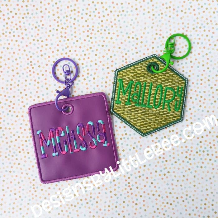 Blank Shape Bag Tag