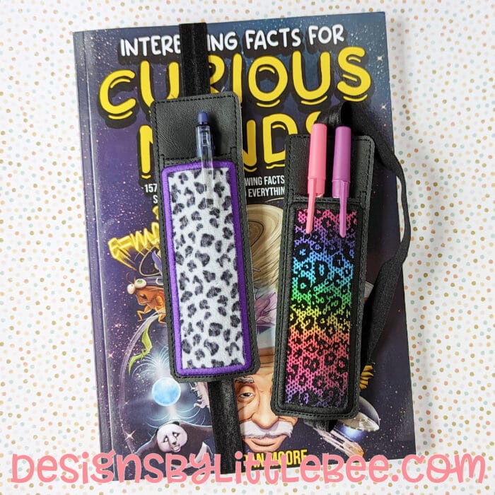 Simple Slice Pen Book Band - Applique