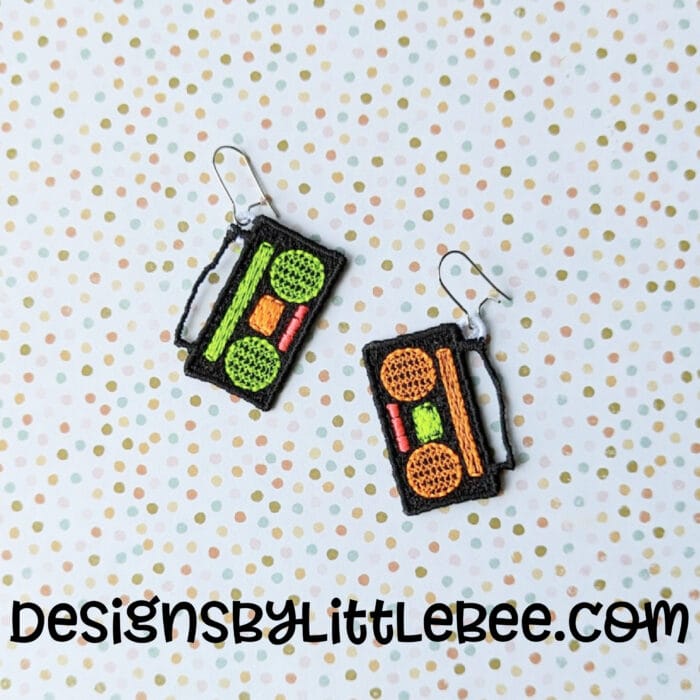 Boombox FSL Earrings