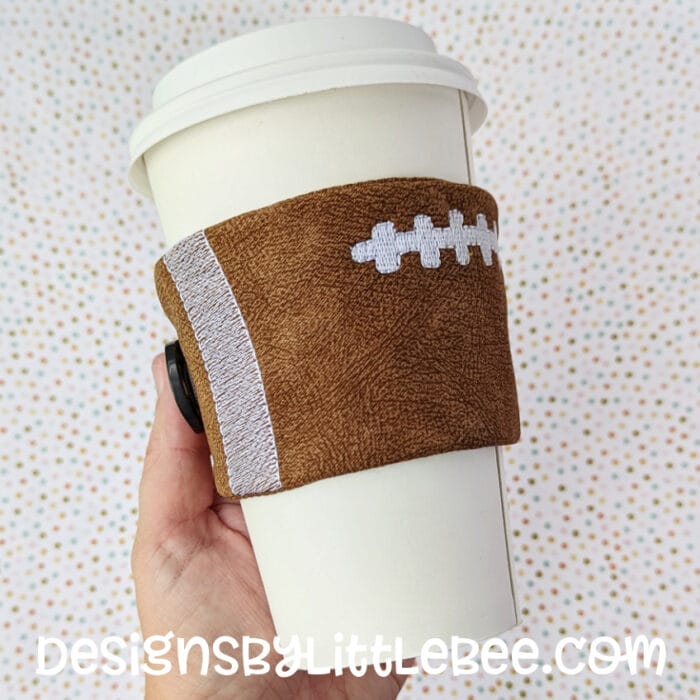 Football Coffee Wrap / Sleeve