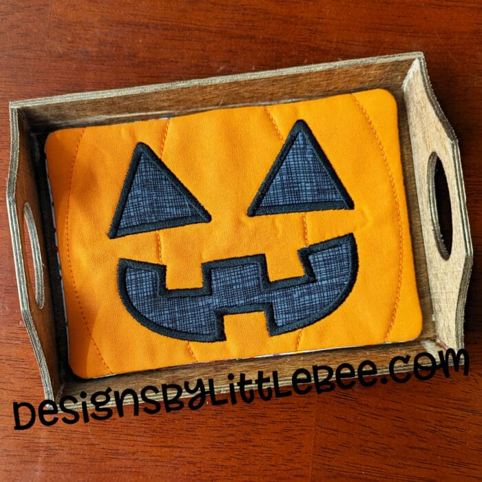 Jackolantern Mug Rug