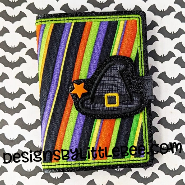 Witch Hat Mini Composition Book Snap Cover
