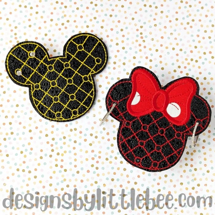Mouse Travel Jewelry Tag Set