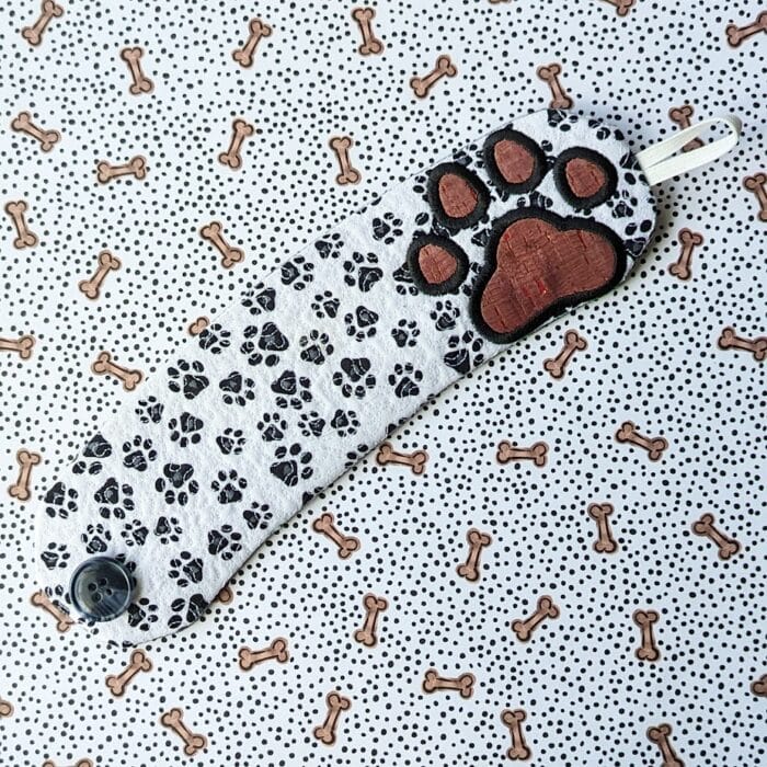 Paw Print Coffee Wrap / Sleeve