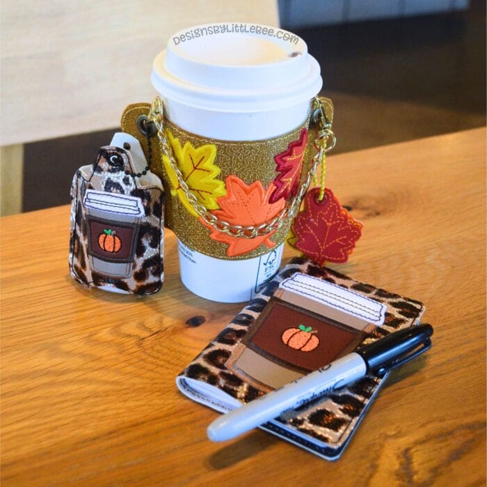 Fall Leaf Coffee Clutch