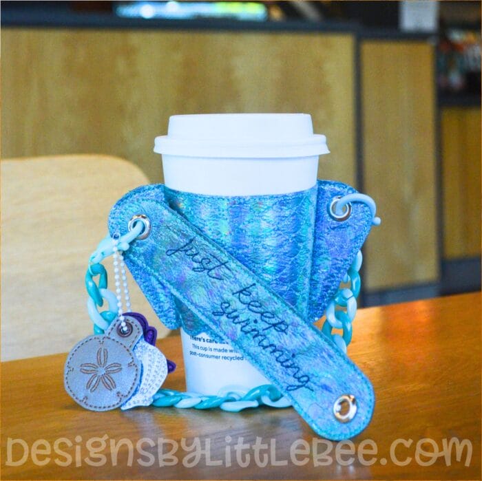 Ocean Coffee Clutch