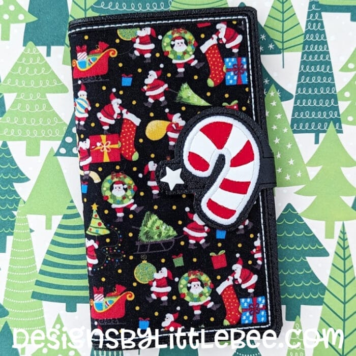 Candy Cane II Pocket Calendar Cover