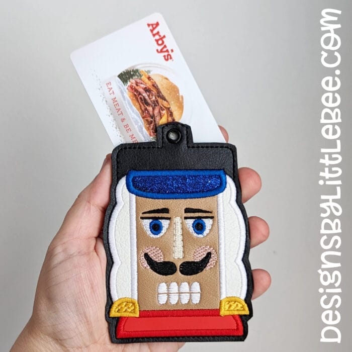 Nutcracker ID Card/Badge Holder - 5x7 and up ONLY