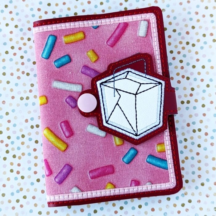 Takeout Box Mini Composition Book Snap Cover