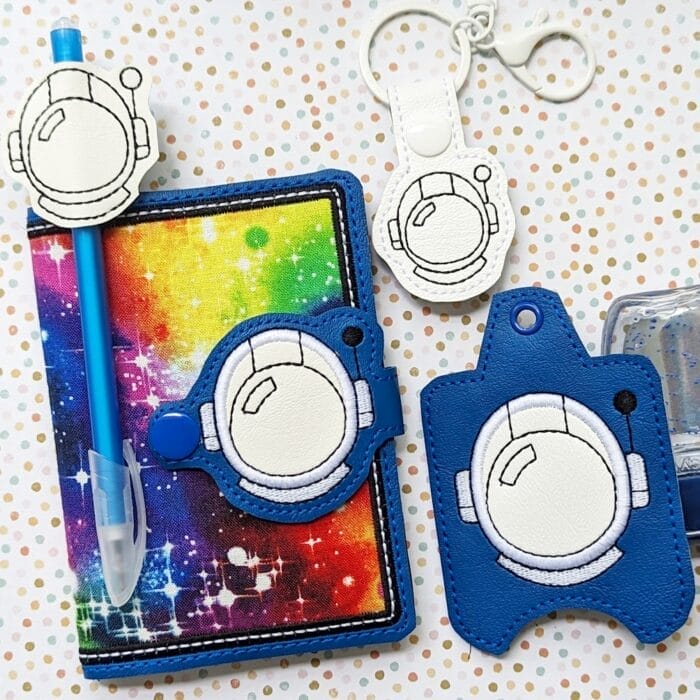 Astronaut Helmet ITH Design Set