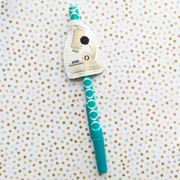 Microscope Feltie and Pen / Pencil Hugger
