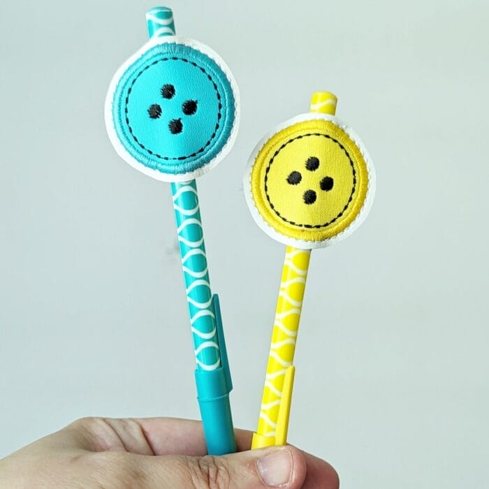 Button Feltie & Pen / Pencil Hugger