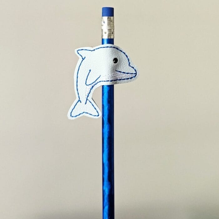 Dolphin Feltie and Pen / Pencil Hugger