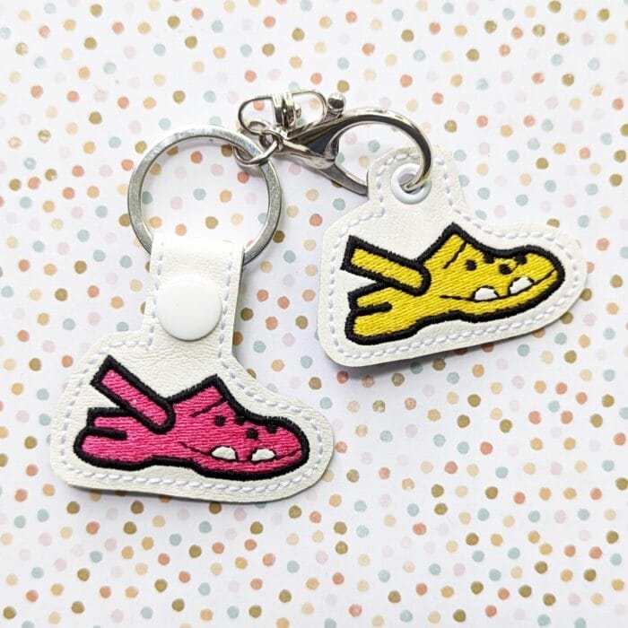 Sandal Snap Tab & Eyelet Key Fob