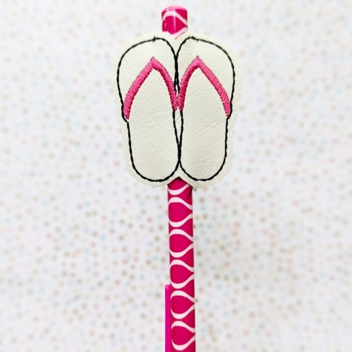 Flip Flops Feltie and Pen / Pencil Hugger - Image 2