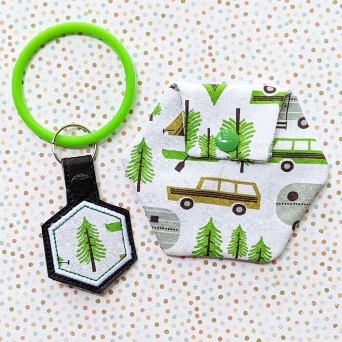 Hexagon Snap Bag