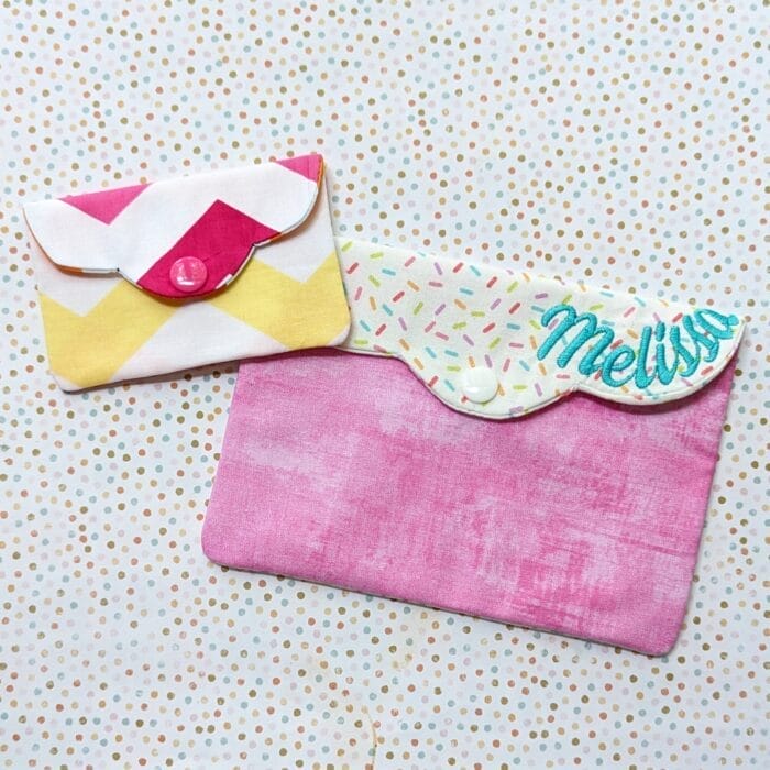 Scalloped Snap Bag