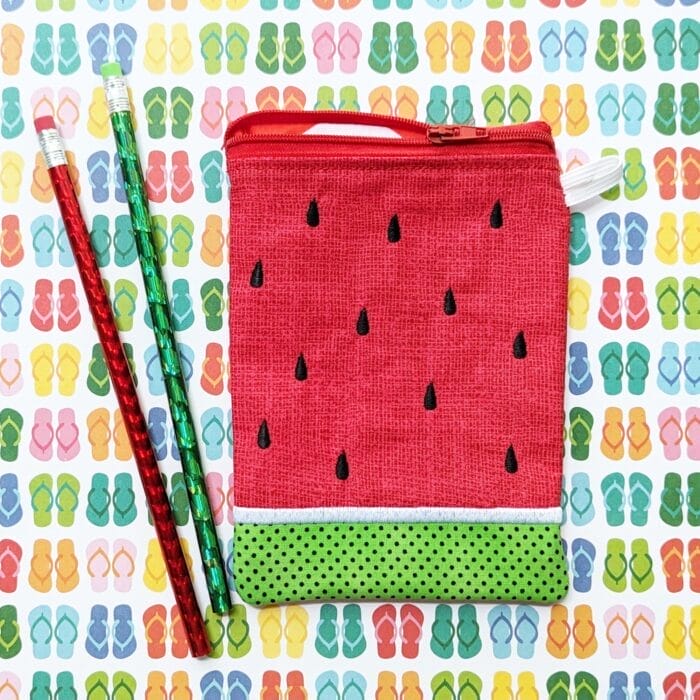 Watermelon Zipper Bag II
