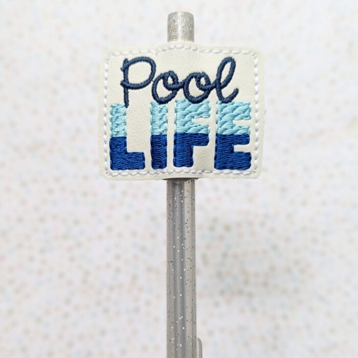 Pool Life Feltie and Pen / Pencil Hugger