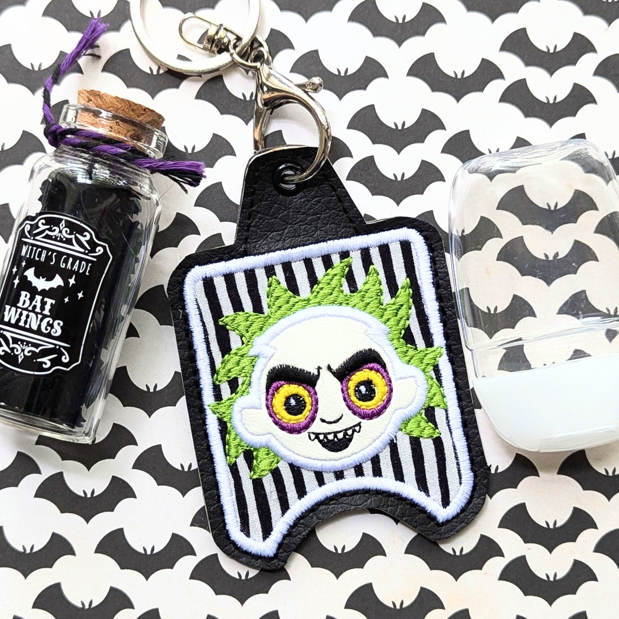 Bat orders hand sanitizer holder