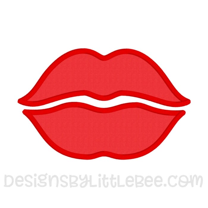 Lips Applique
