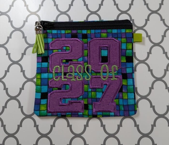 Class of 2027 Zipper Bag