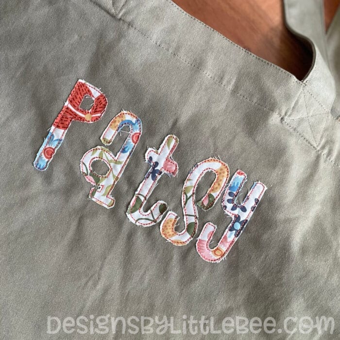 Jellybean Font - Raggy Applique Variation