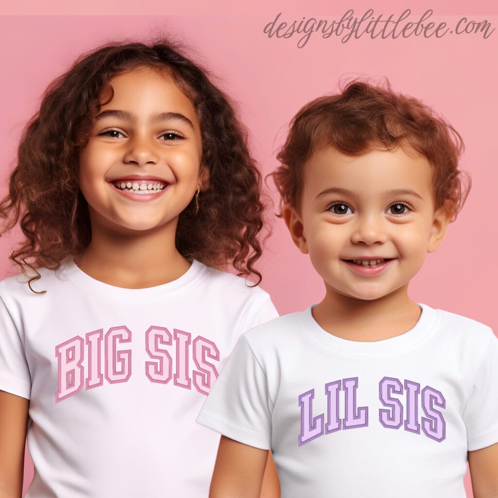 Sis Applique 2Pc Set